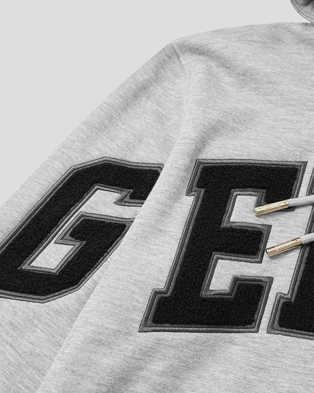 GEEDUP Team Logo Hoodie 'Grey Marle/Black'